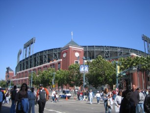 AT&T Park, Stadion San Francisco Giants, Aussen