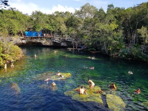 Mexiko, Jardin del Eden Cenotes